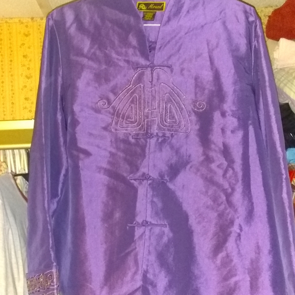 Purple kimono jacket - Picture 4 of 5